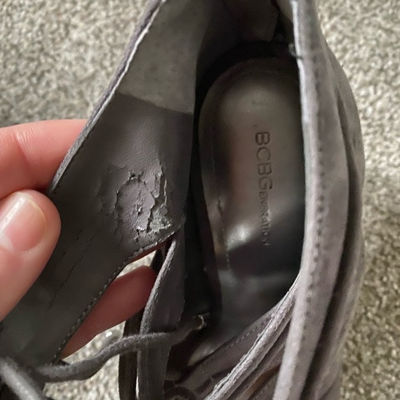 Dark gray heels - Picture 4 of 5